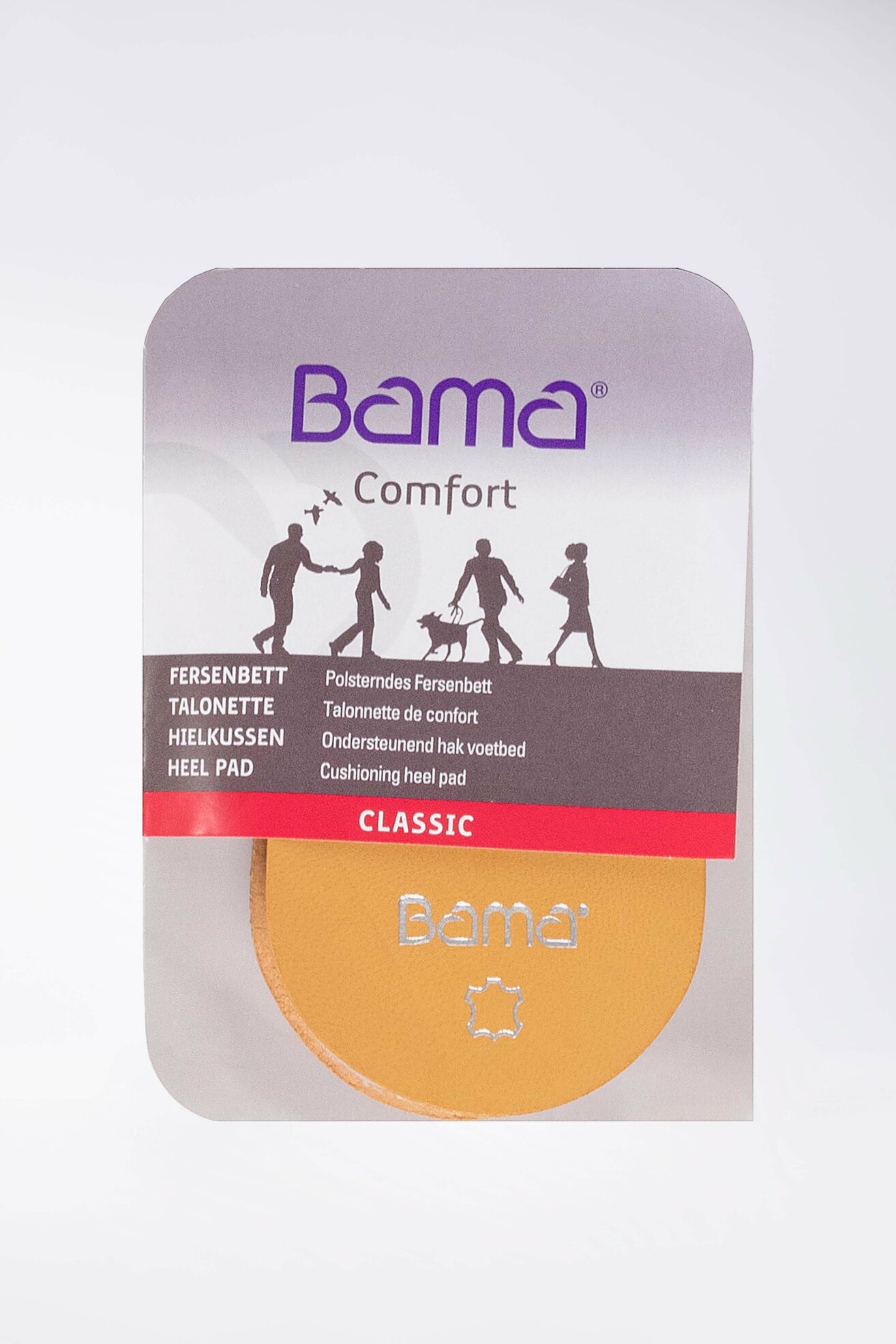 Wkładki do obuwia BAMA Podpiętka skóra Classic 35/37 -