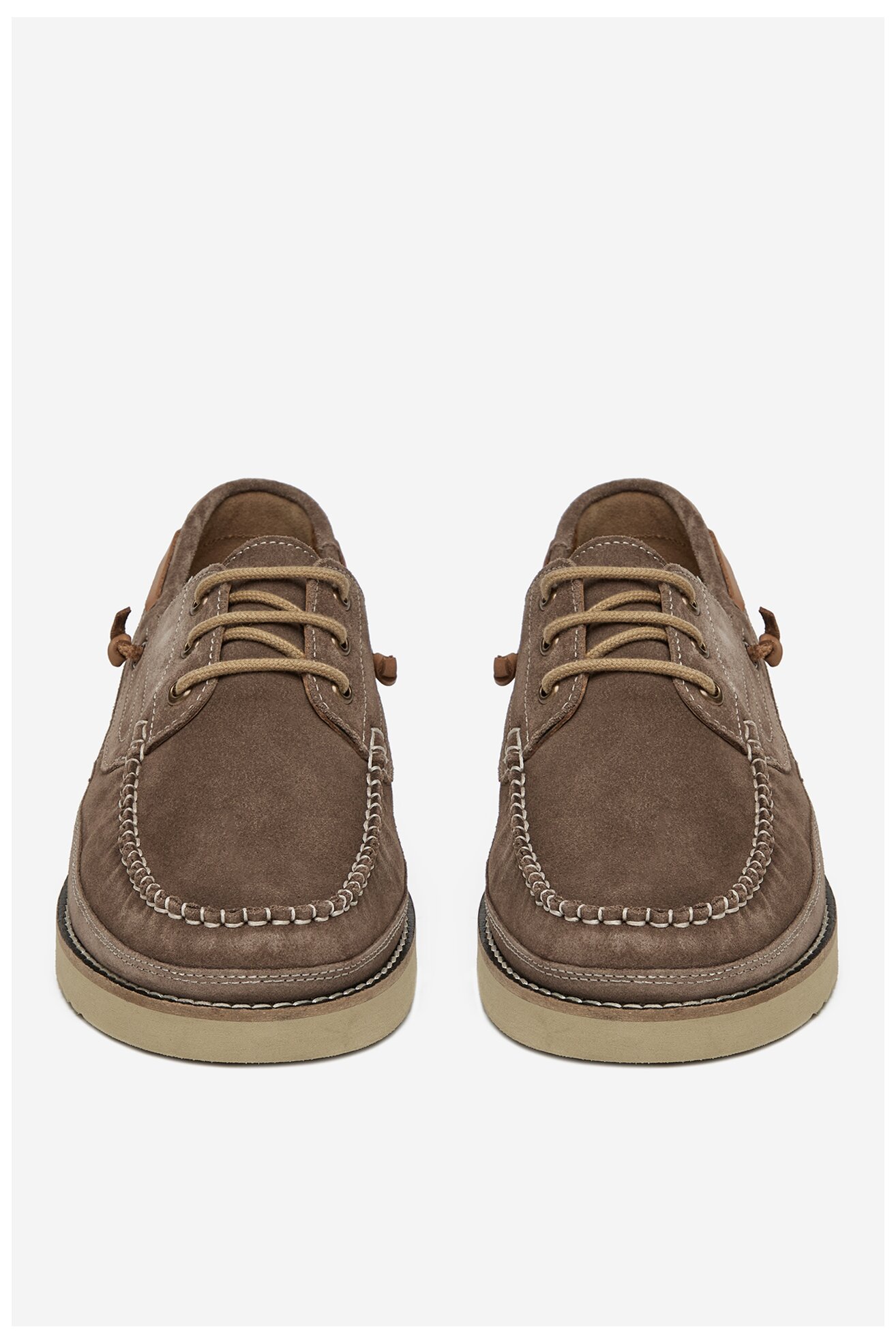 Половинки обувки Mustang 4969-301 ТЪМНОБЕЖОВ