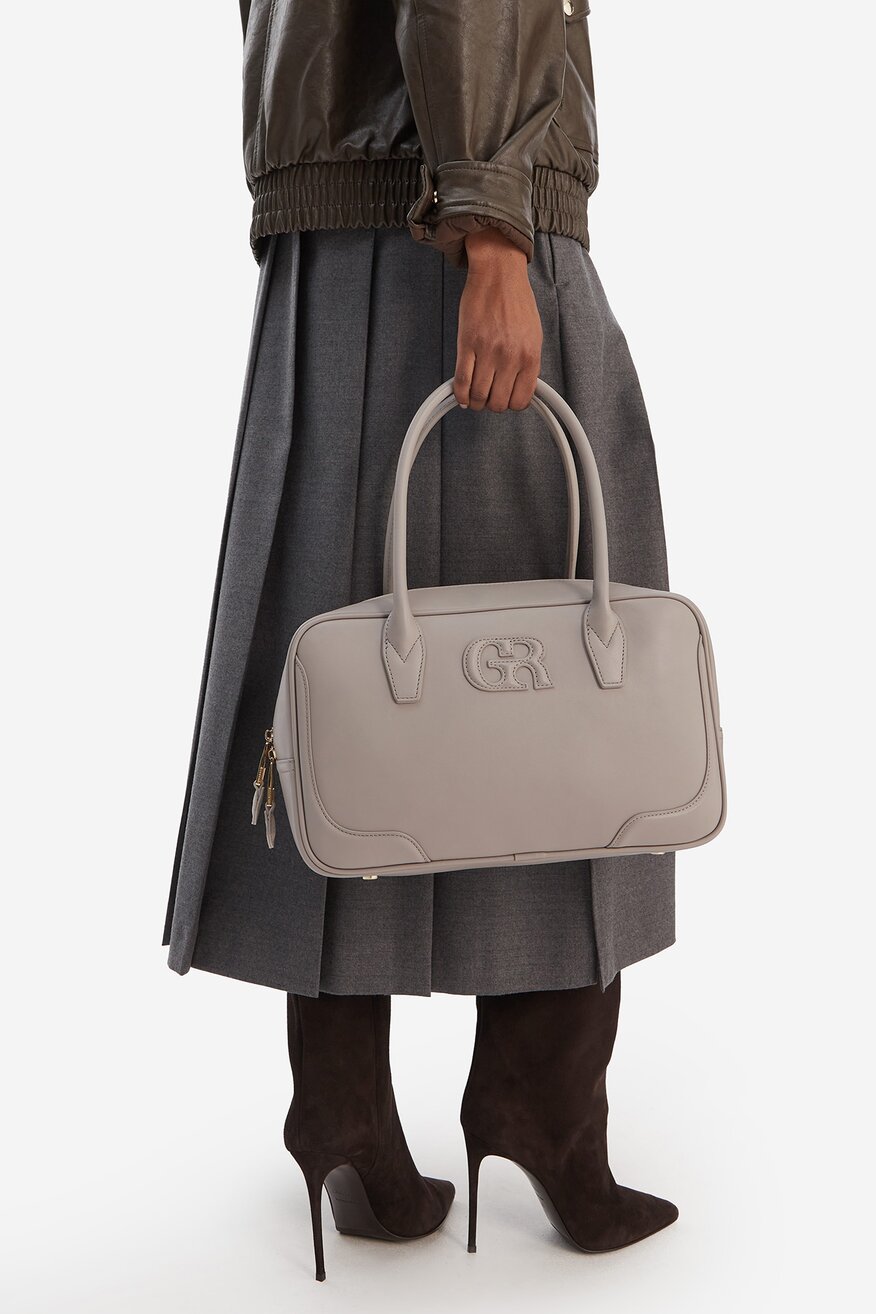 Дамска чанта Gino Rossi СВЕТЛОСИВ - 5906751623589