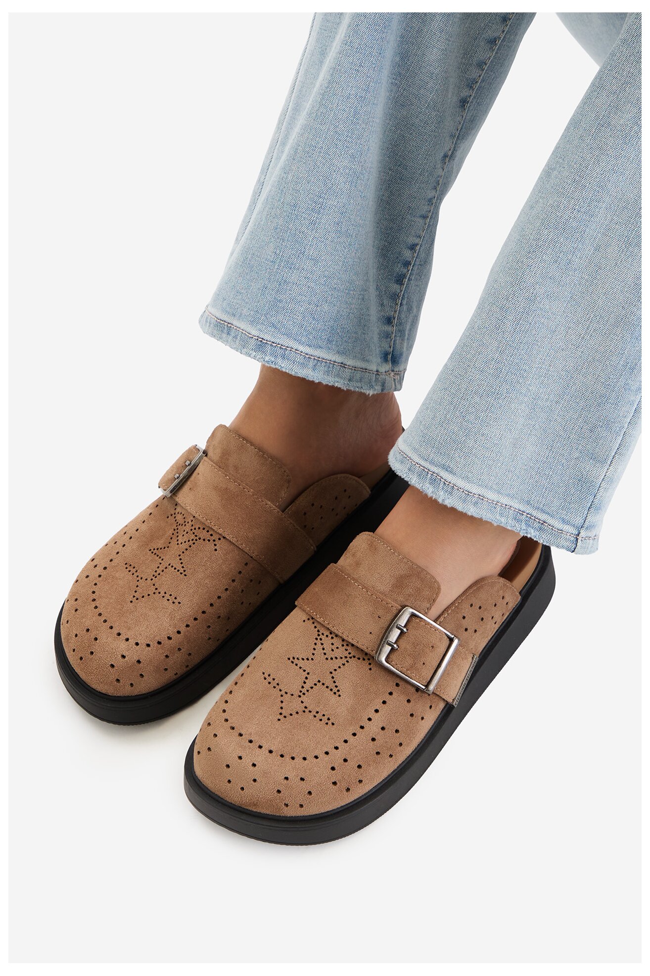 Шльопанець GUESS JEANS EO-HY2T709-3 СВІТЛО-БЕЖЕВИЙ