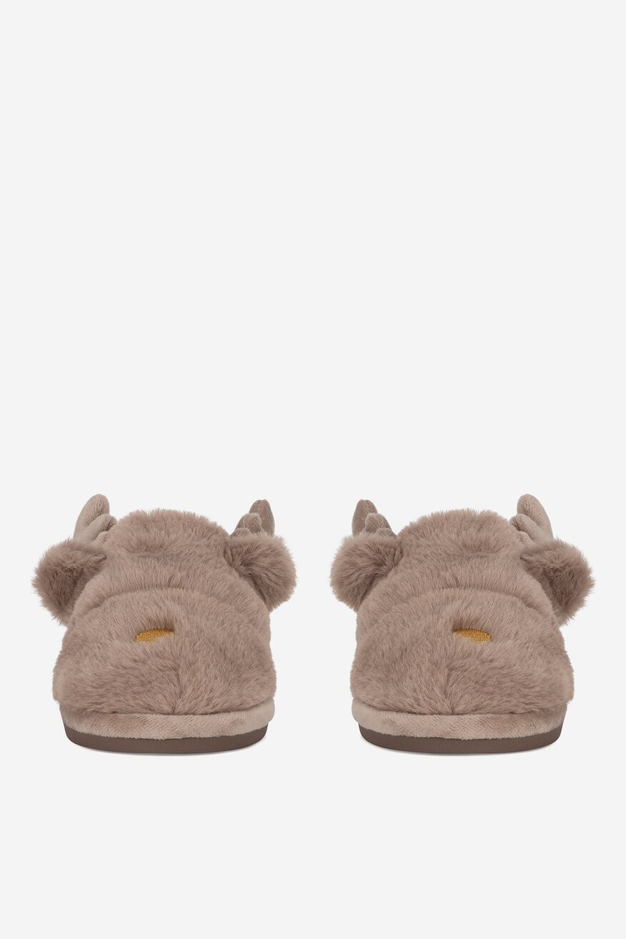 Papuci de casă Home&Relax BEJ ÎNCHIS - 5903419649974