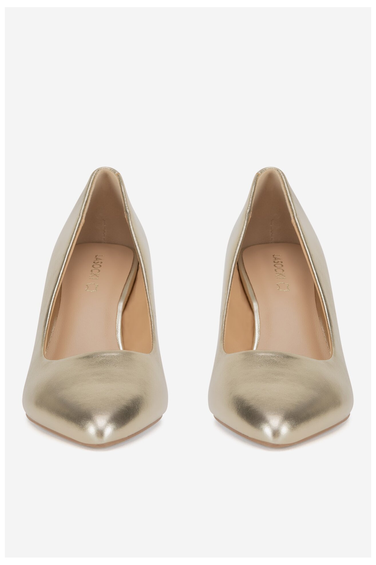 Czółenka Lasocki WYL3794-1Z Złoty