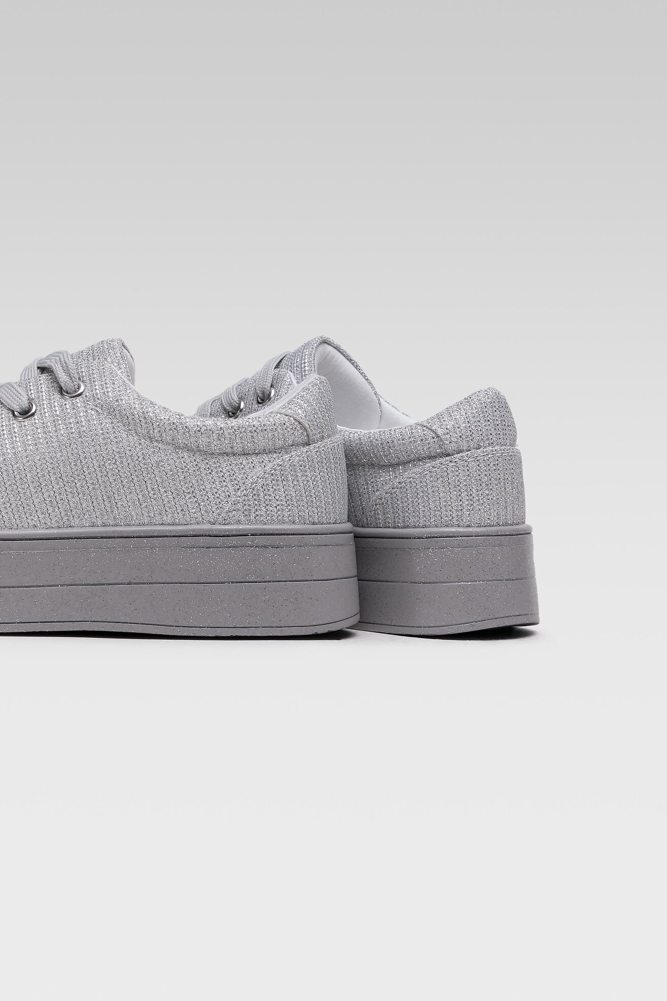 Trampki Quazi WS5699-04 Srebrny