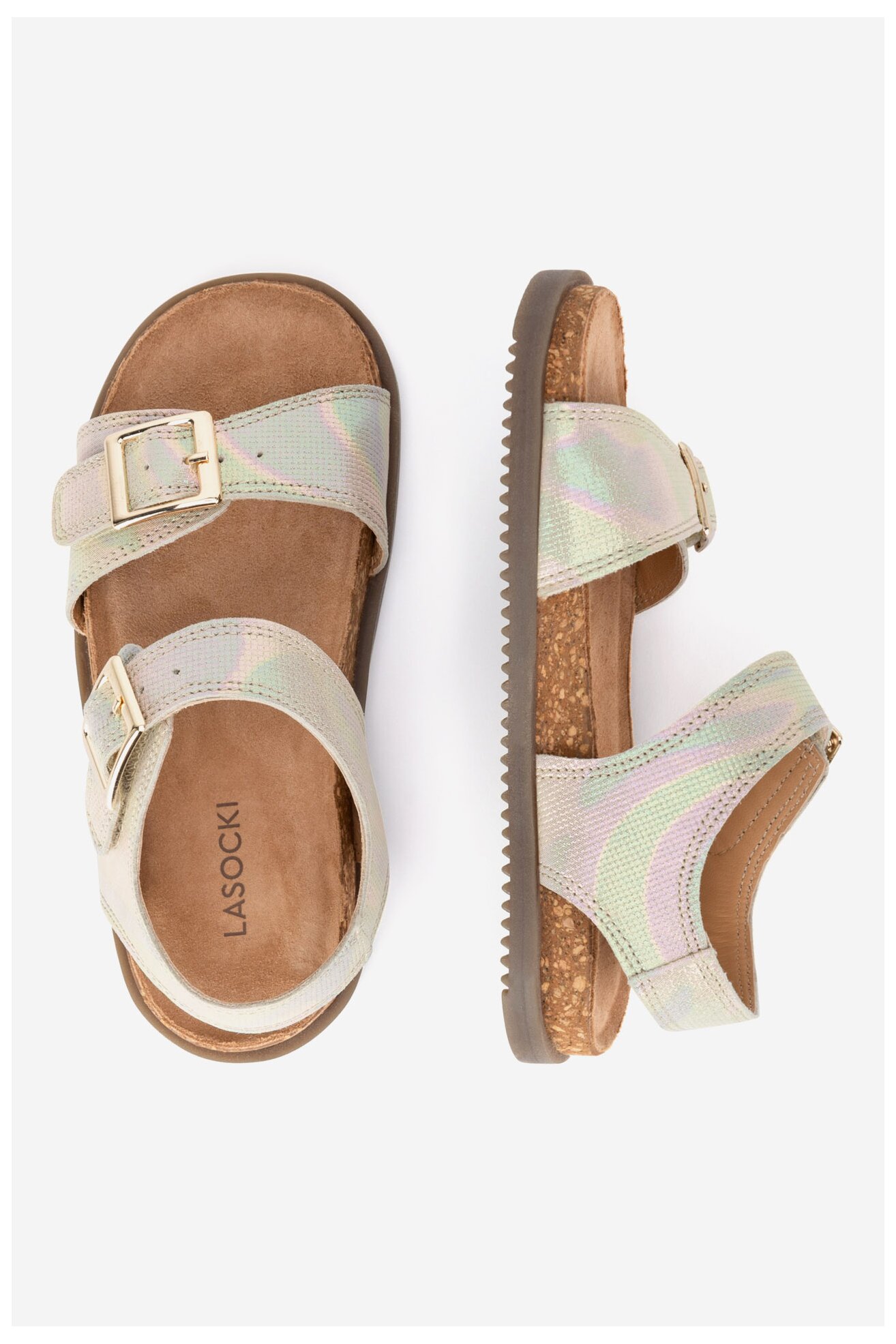 Sandały Lasocki Young PORTA CI12-PORTA-05 Złoty