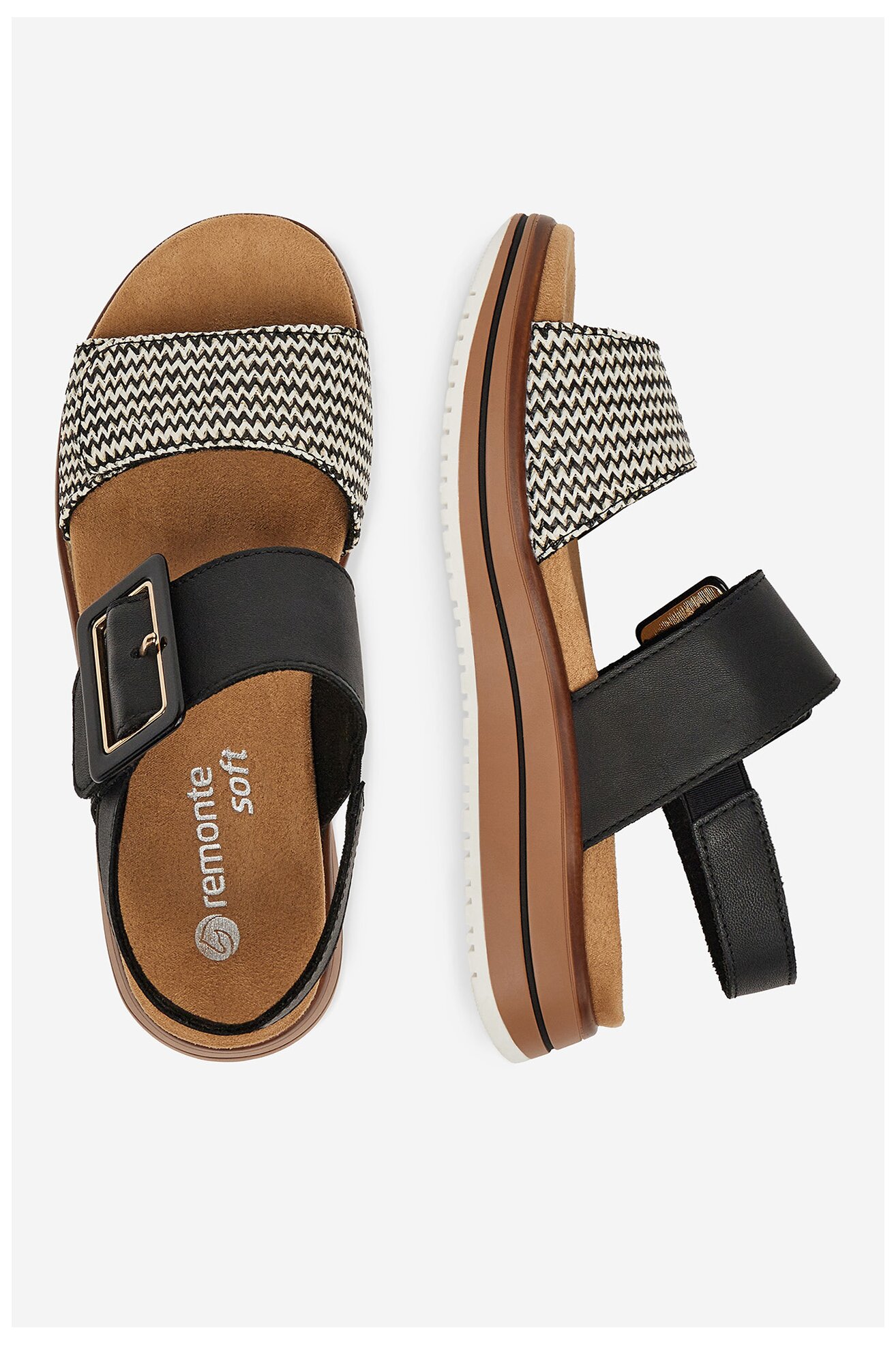 Sandale Remonte D1J53-02 NEGRU