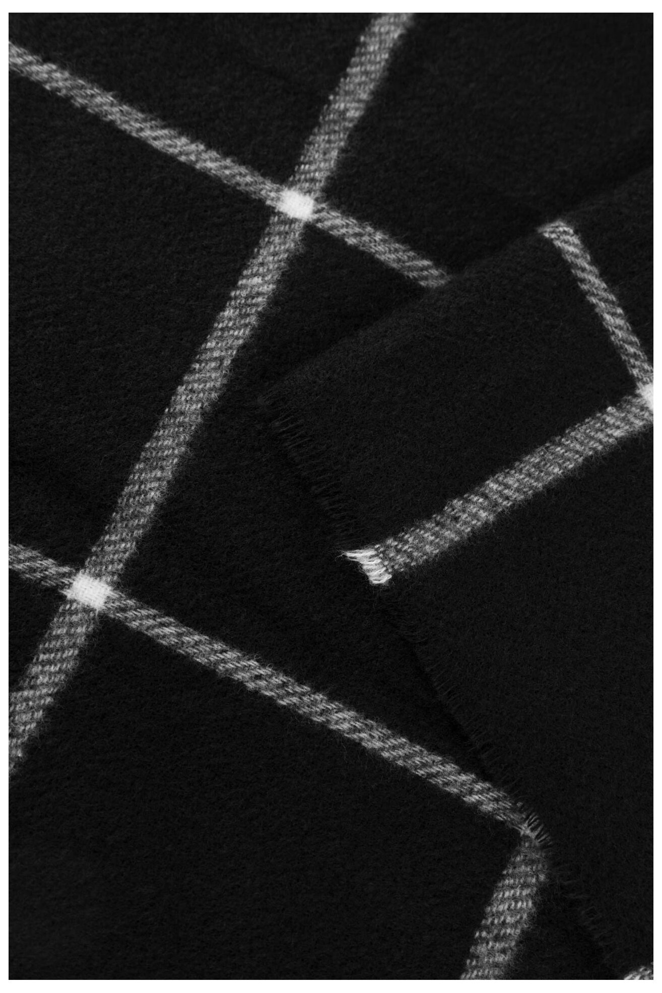 Ženski šal Jenny Fairy 4W4-010-AW24 CRNA