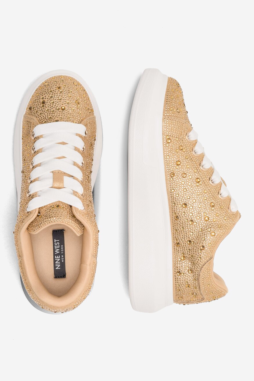 NINE WEST - Sneakersy na platformie - 5905588152255