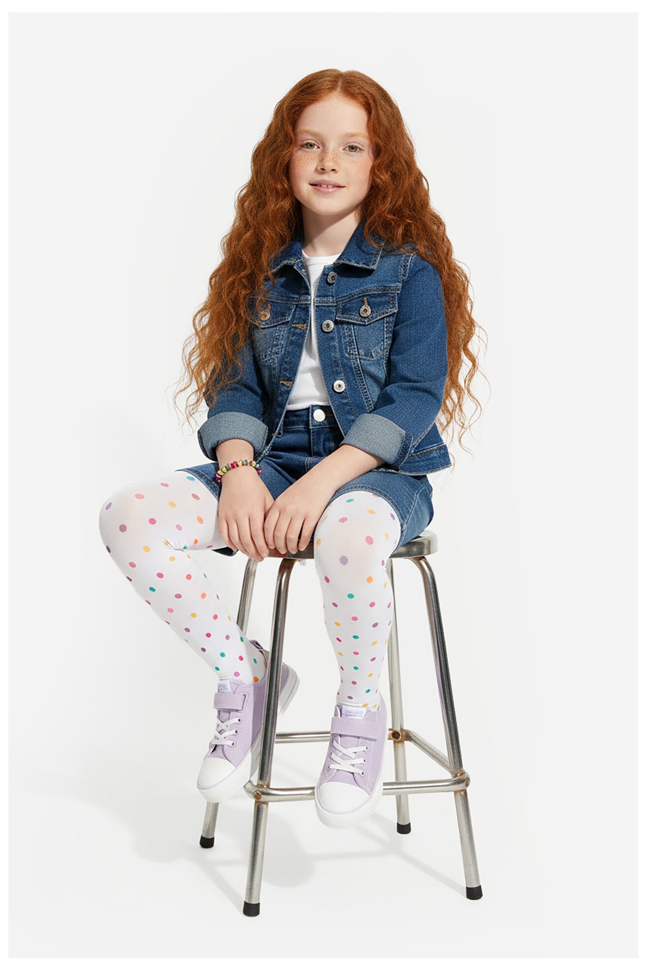 Trampki Sprandi CEO-CS201407(IV)DZ Fioletowy