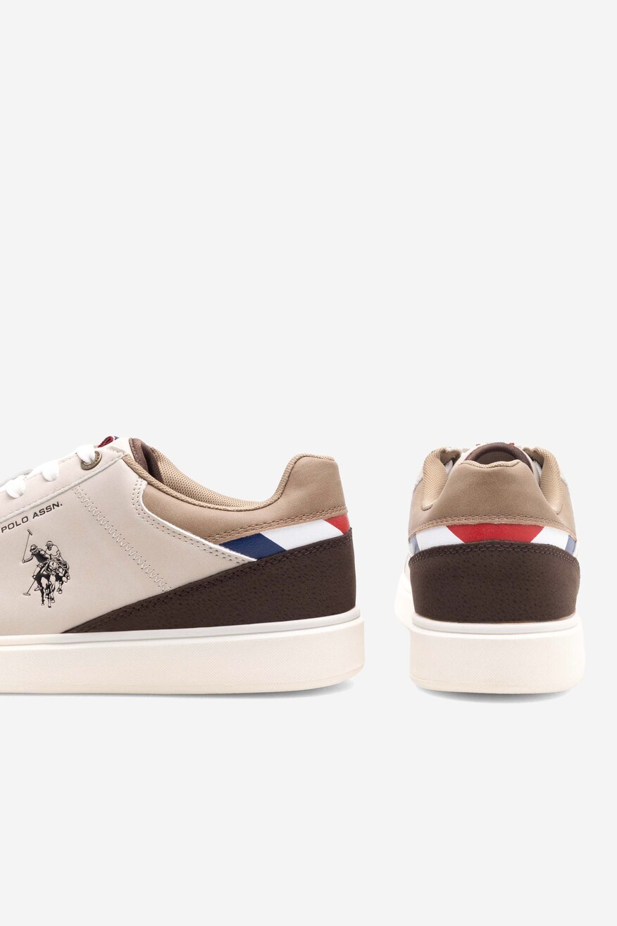 Sneakerși U.S. POLO ASSN. BEJ - 8055197406571