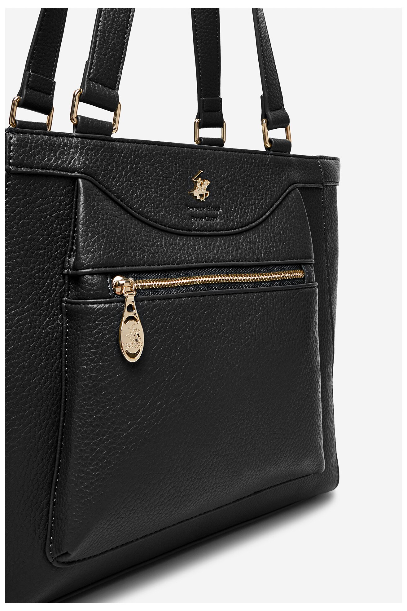 Kézitáska Beverly Hills Polo Club C-BHPC-L-002-08 FEKETE