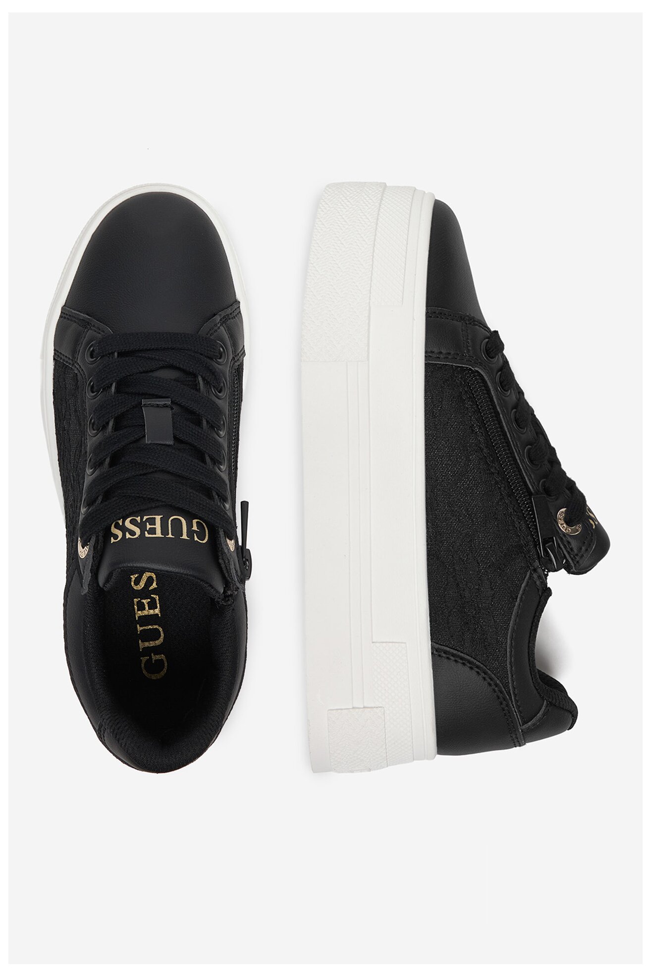 Sneakers GUESS CEOWB-25KC1007 Czarny