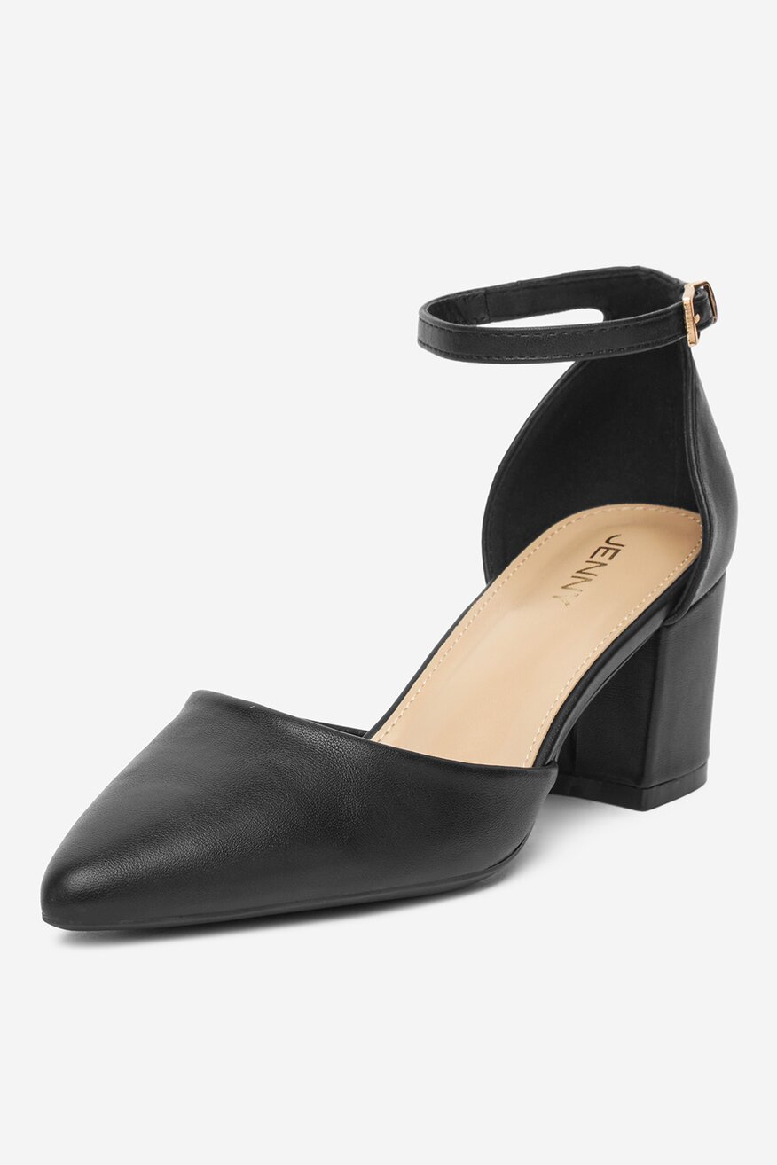 Pantofi cu toc Jenny NEGRU - 5903698052403