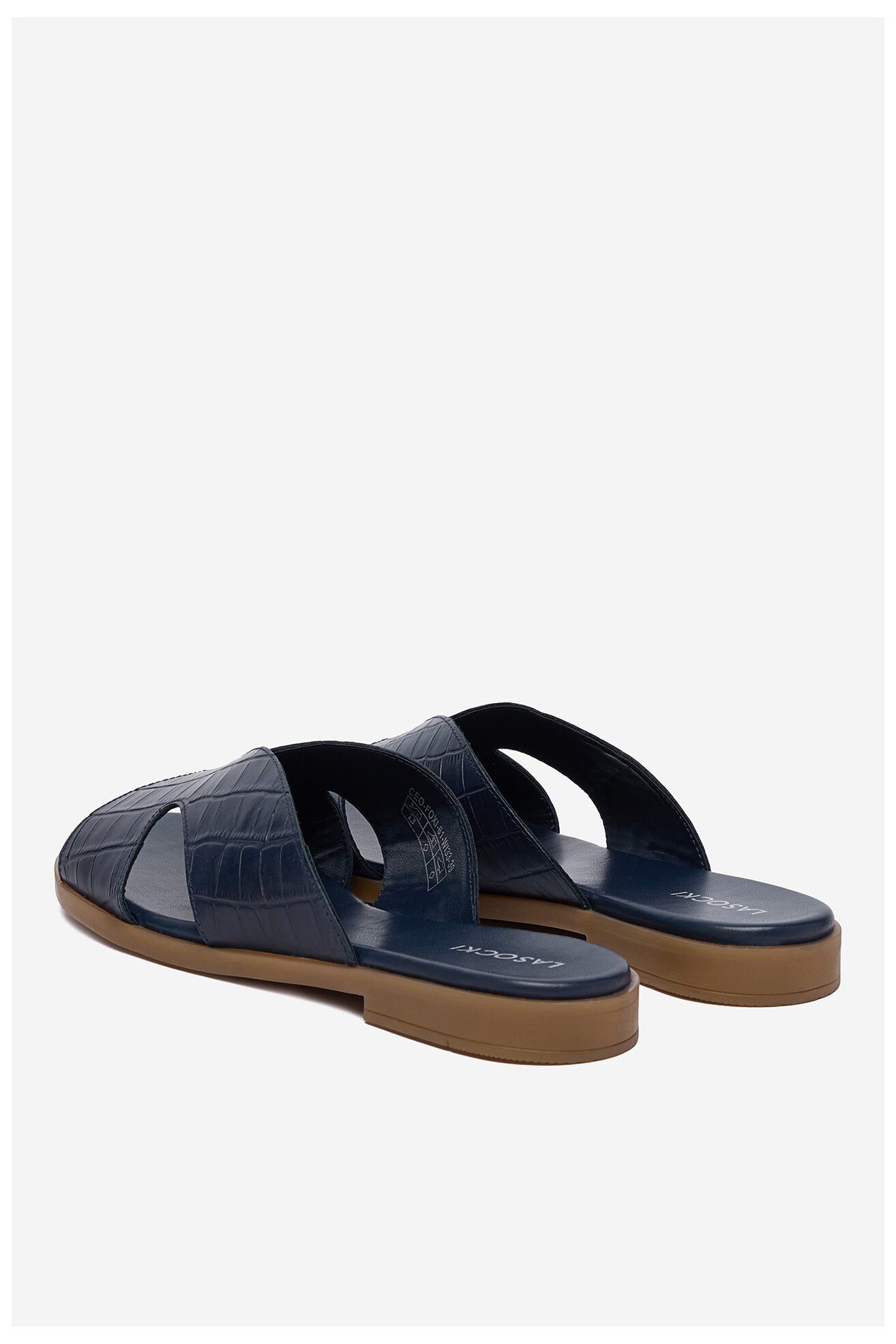 Klapki Lasocki CEO-WI33-FOXI-61 Granatowy