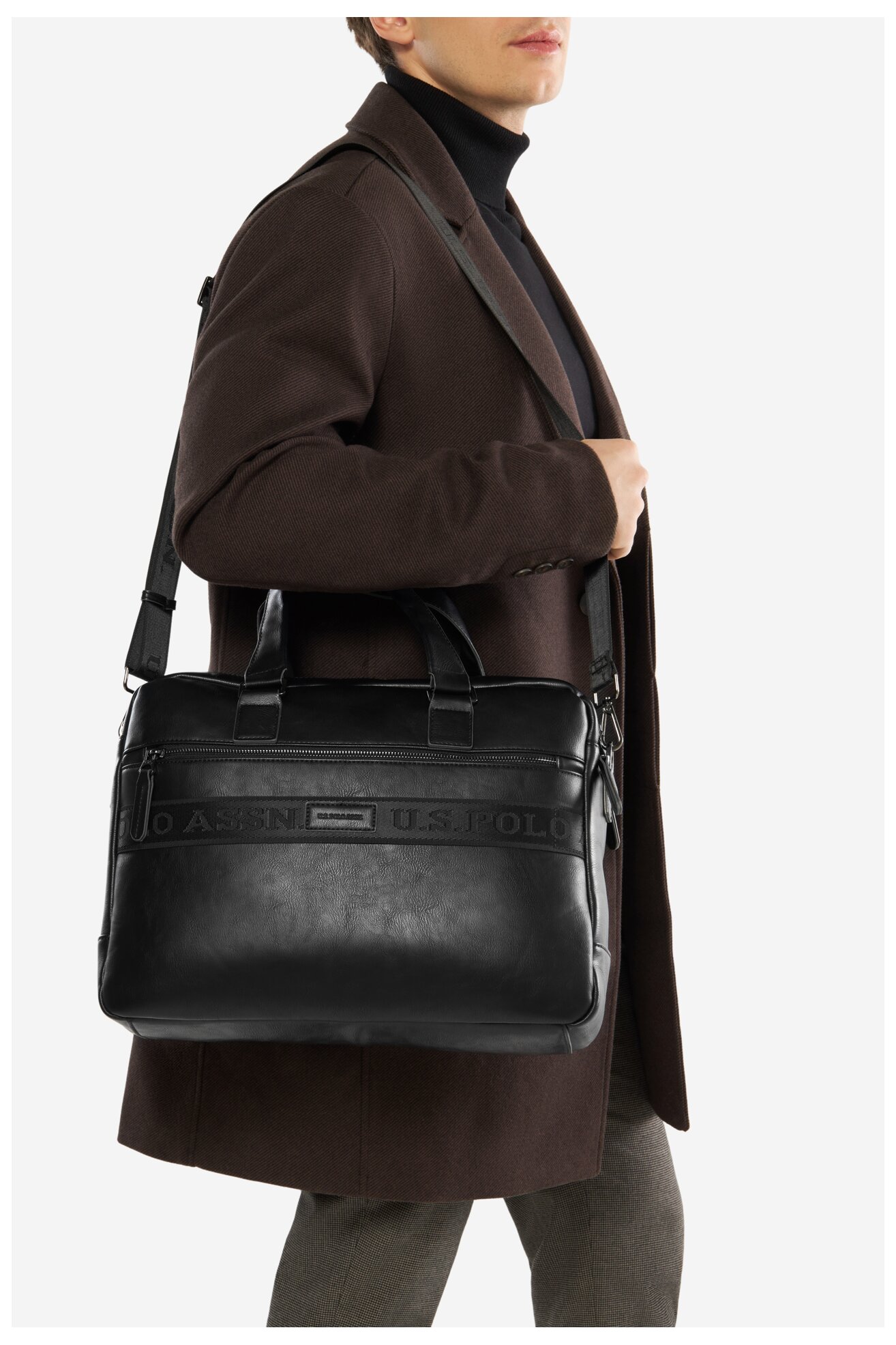Torba męska U.S. POLO ASSN. BIUXT5738MVP Czarny