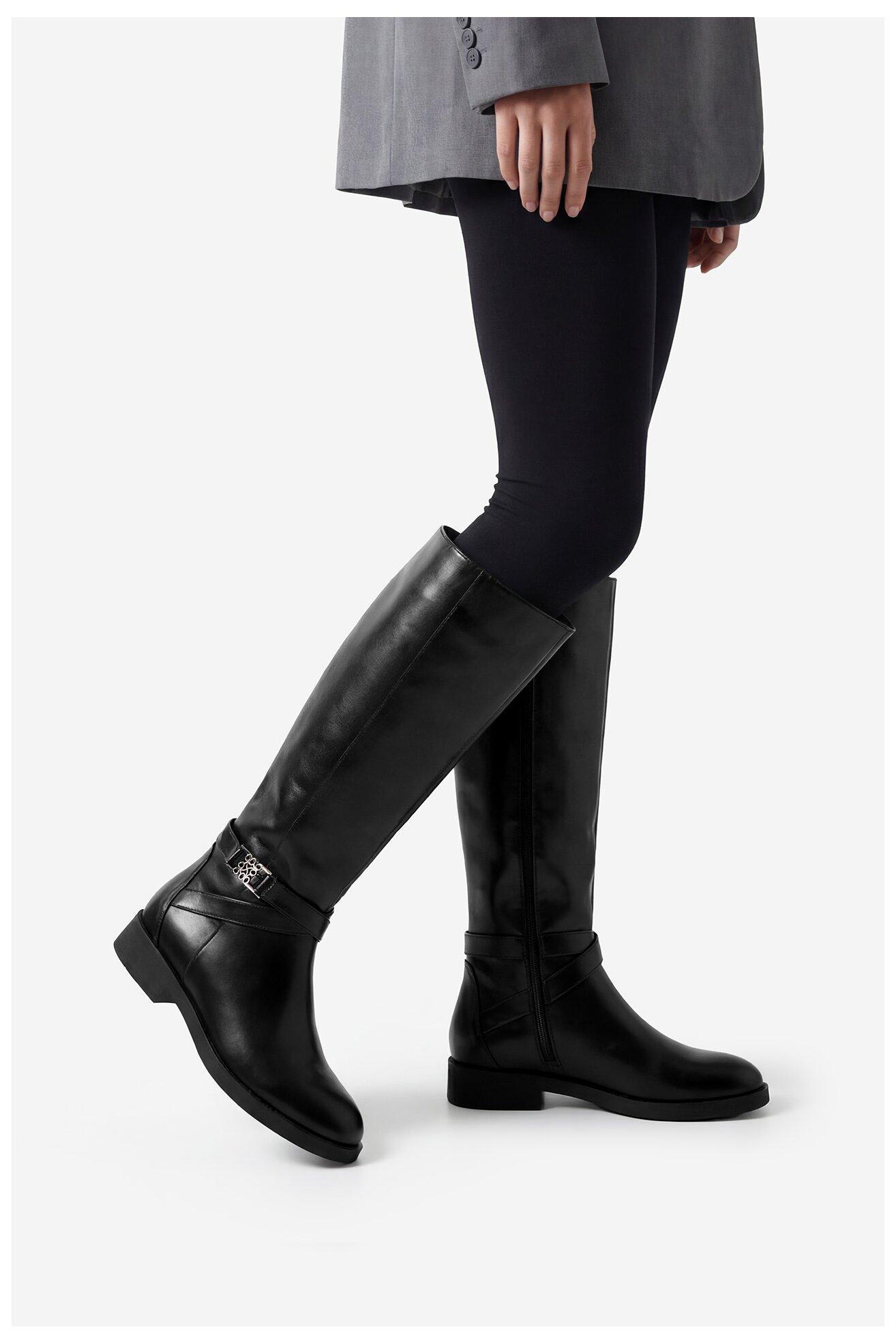 Csizma NINE WEST CEO-NAJAT-01 FEKETE