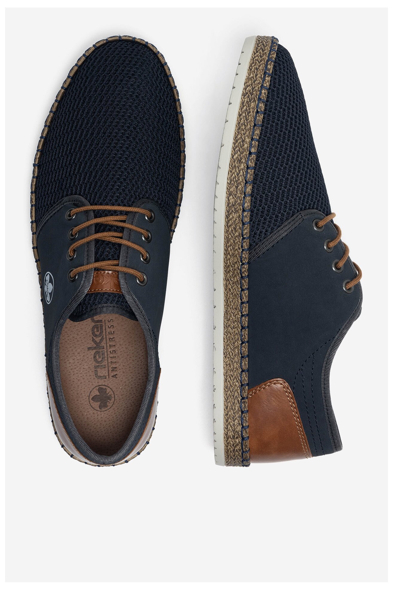 Espadrile Rieker B5249-14 ALBASTRU