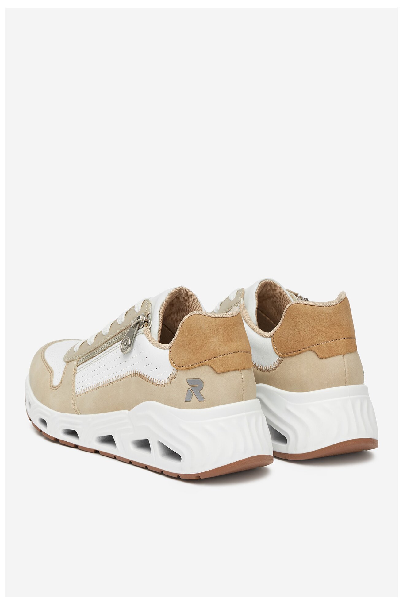 Tornacipő Rieker N5204-80 BÉZS