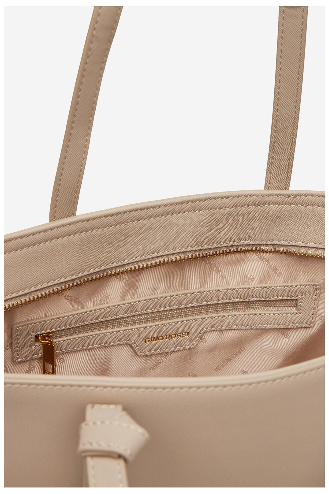 Kézitáska Gino Rossi RC-19686 BÉZS