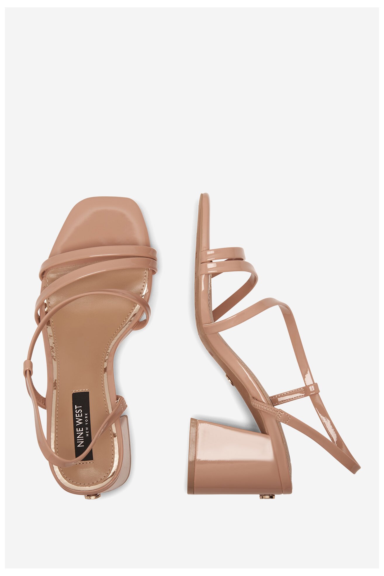 Sandały NINE WEST WFA2642-1 Różowy jasny