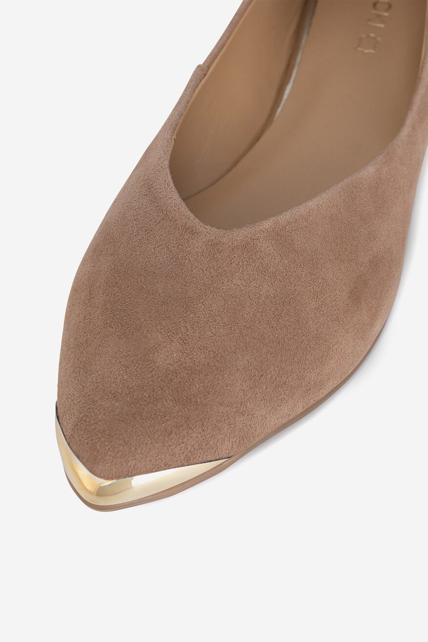 Lasocki - Baleriny zamszowe - 5905588799757