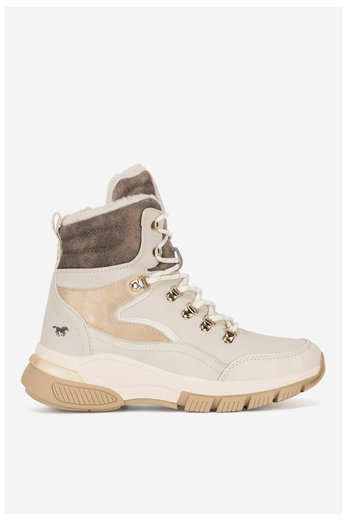 Боти Mustang 1481-605 БЯЛ