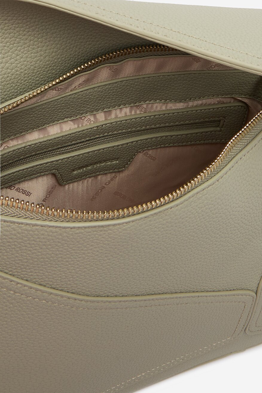 Дамска чанта Gino Rossi СВЕТЛОМАСЛИНЕН - 5906751623817