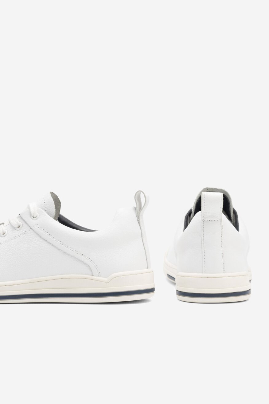 
                Lasocki - Trampki skórzane - 5904862832432