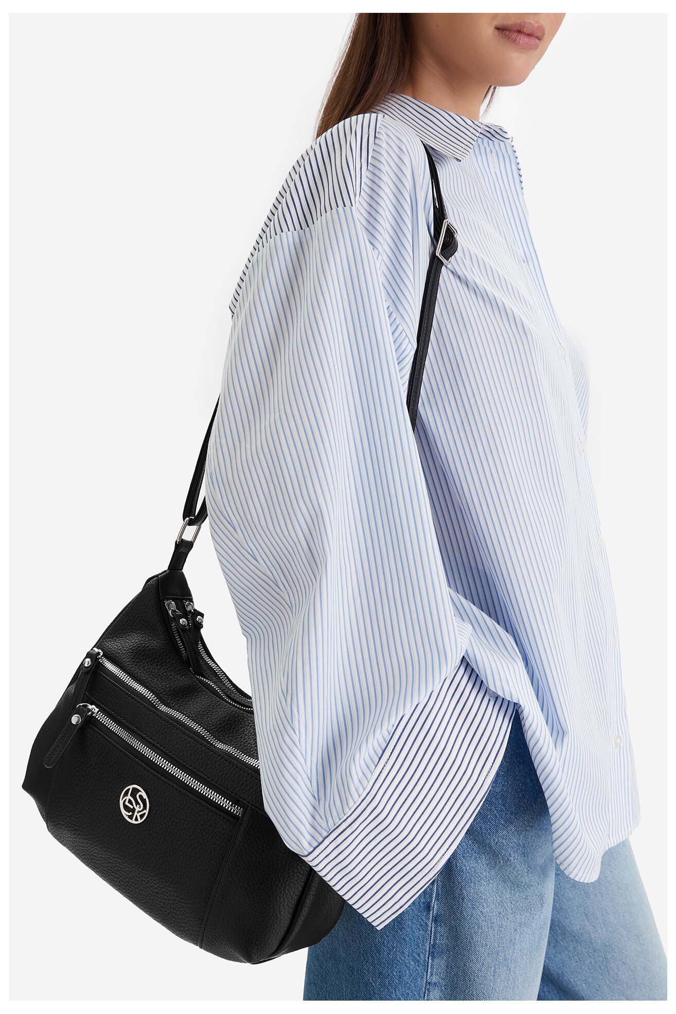 Дамска чанта Lasocki CEO-LSK-M-001-07 ЧЕРЕН