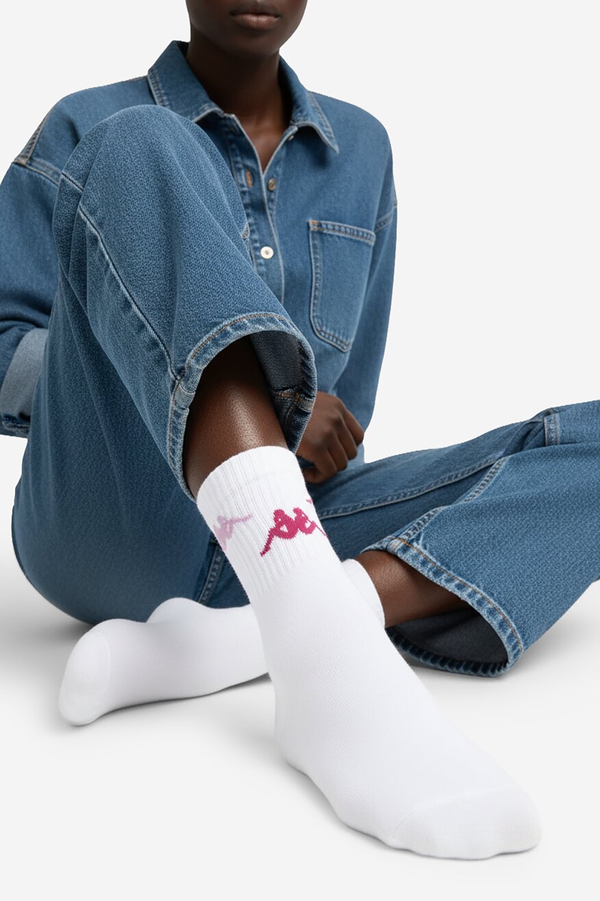 
                Шкарпетка Kappa БІЛИЙ - 5906751413555