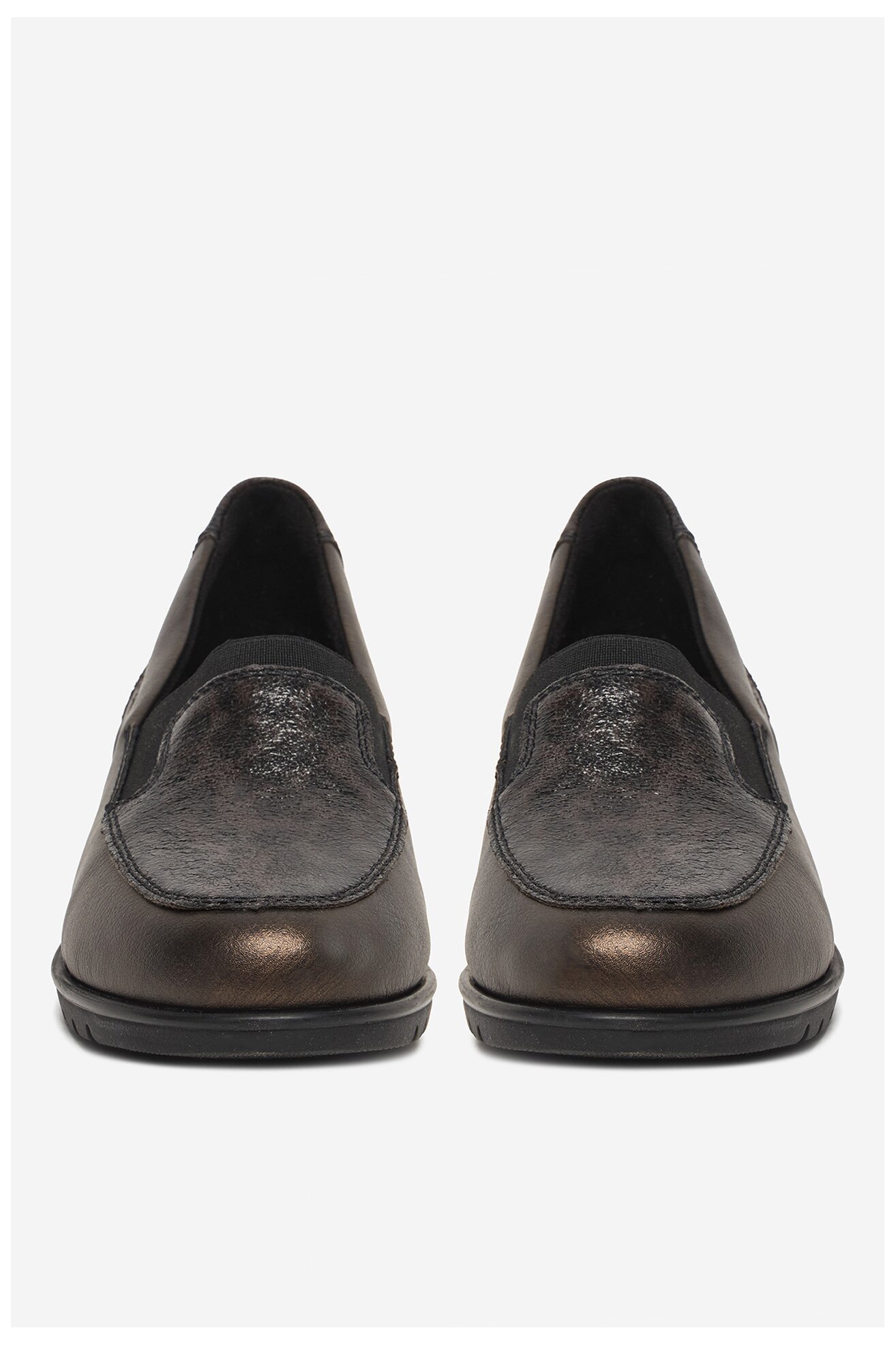 Półbuty Rieker CEO-L5351-90 Stare złoto