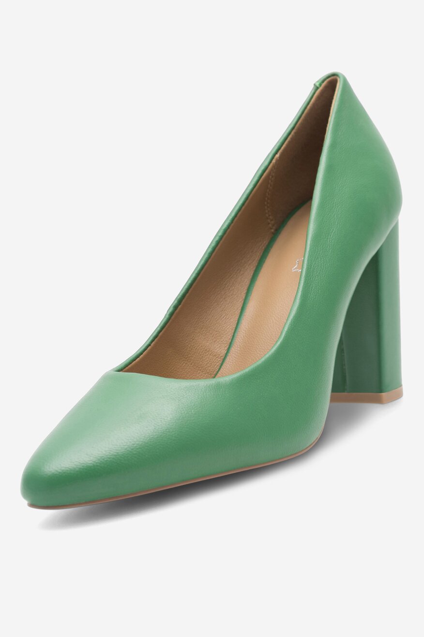 
                Lasocki - Skórzane czółenka - 5905588087335