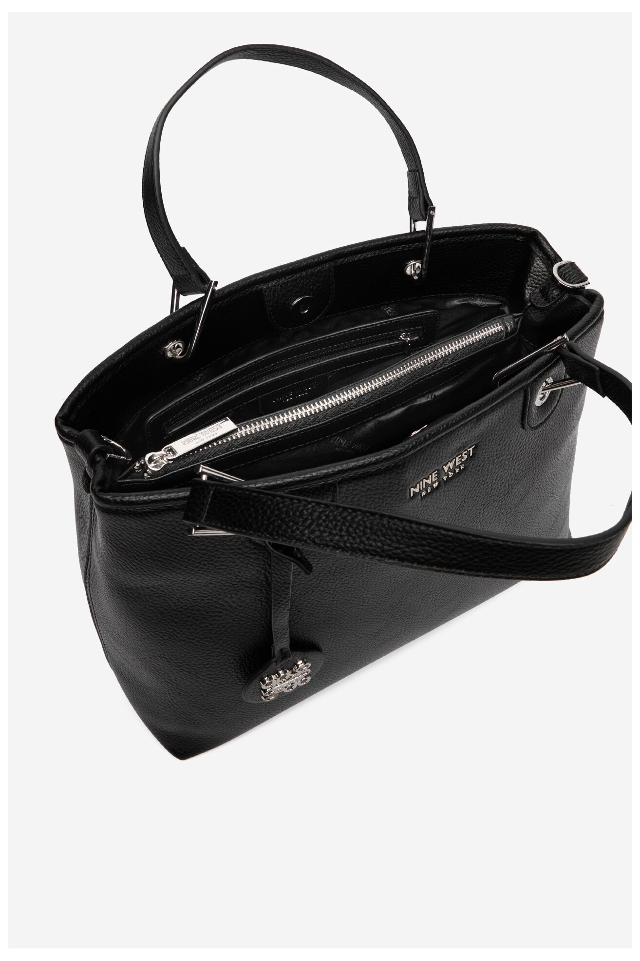 Дамска чанта NINE WEST CEO-SOHO BLOOM-LDA8569 ЧЕРЕН