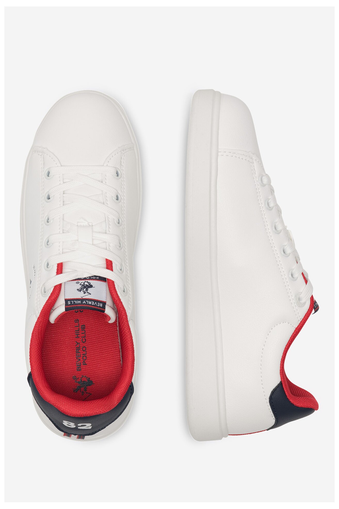 Сникърси Beverly Hills Polo Club V12-762(V)CH БЯЛ