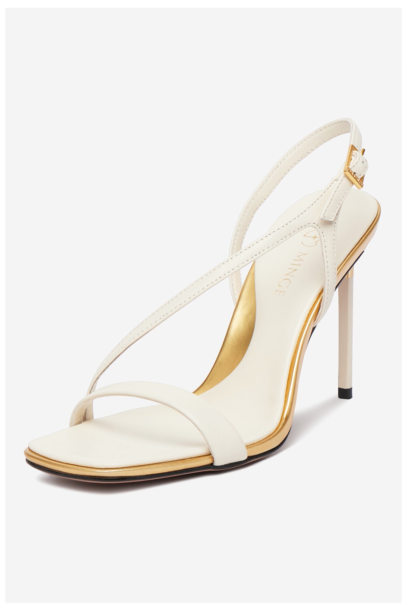 Sandały EVA MINGE ROSEMARY-LT1520-2 Biały