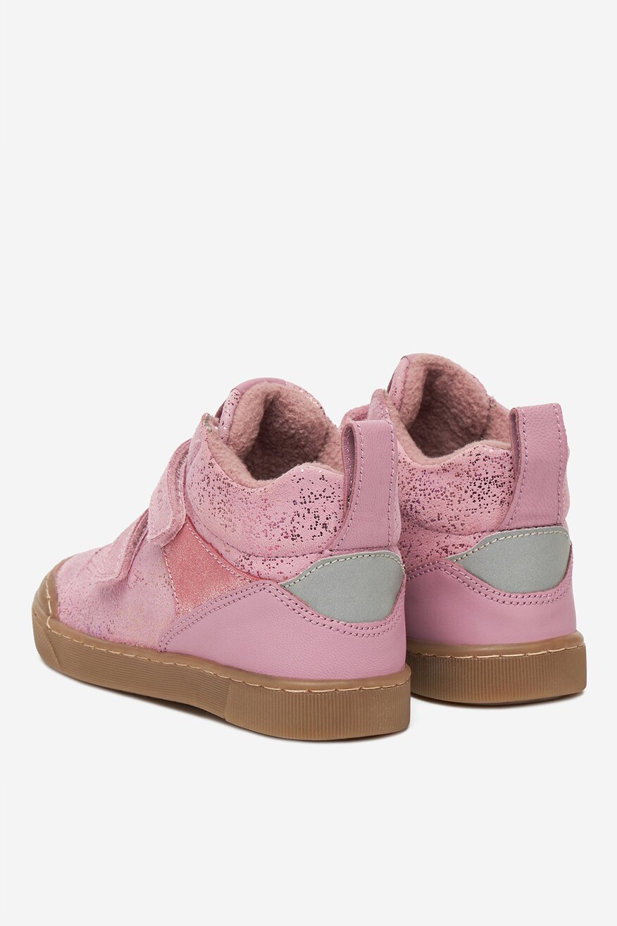 Šněrovací vyšší obuv Lasocki Kids RŮŽOVÁ - 5906751200056