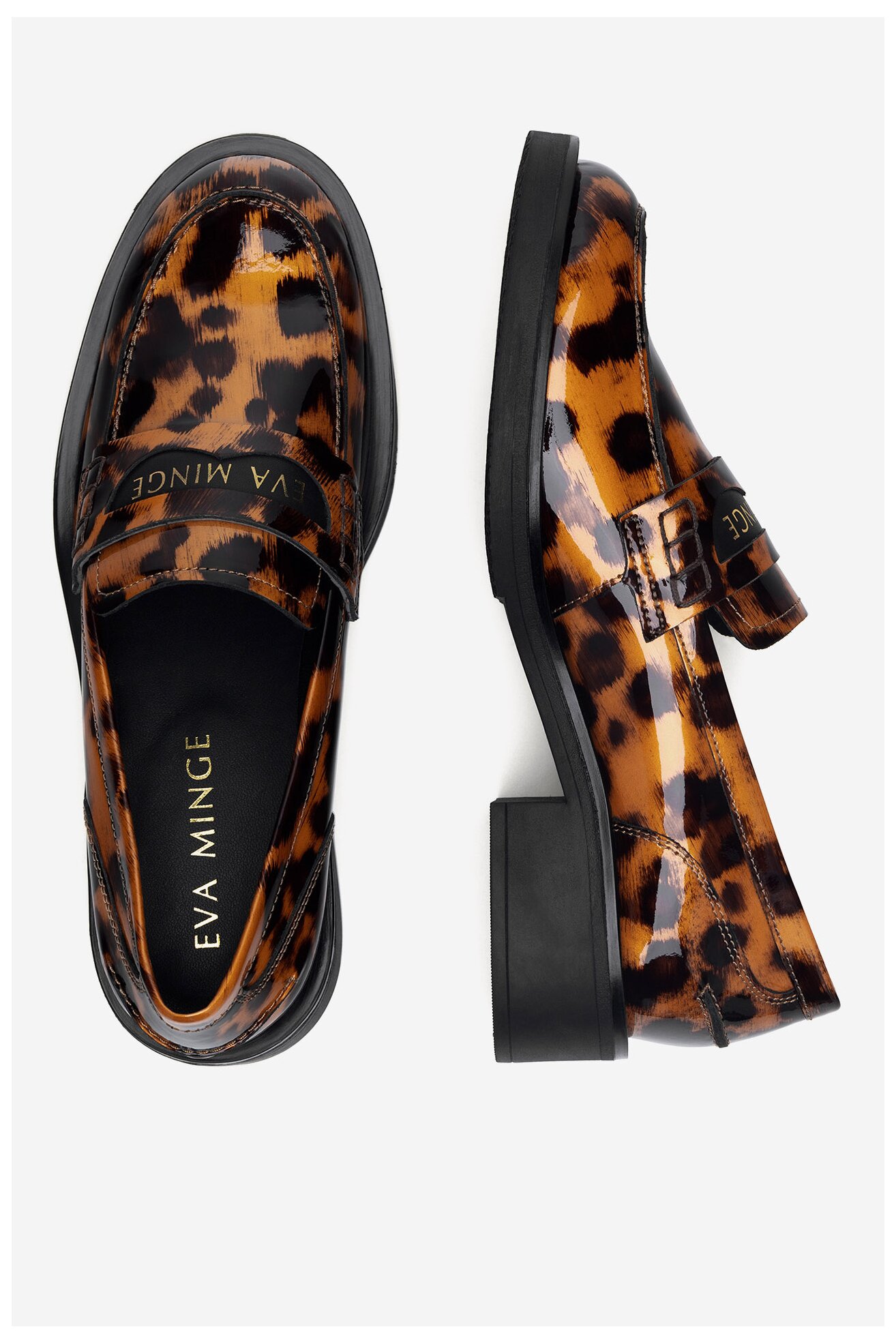 Mocasini EVA MINGE FATEN-116003 MARO ÎNCHIS