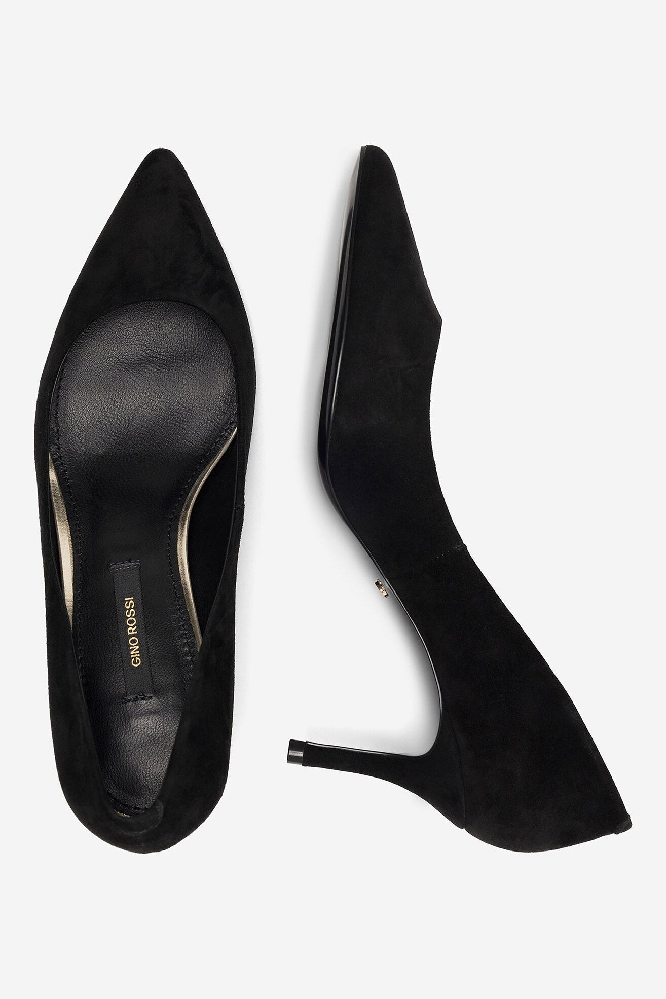 Czółenka Gino Rossi V255-03-S Czarny