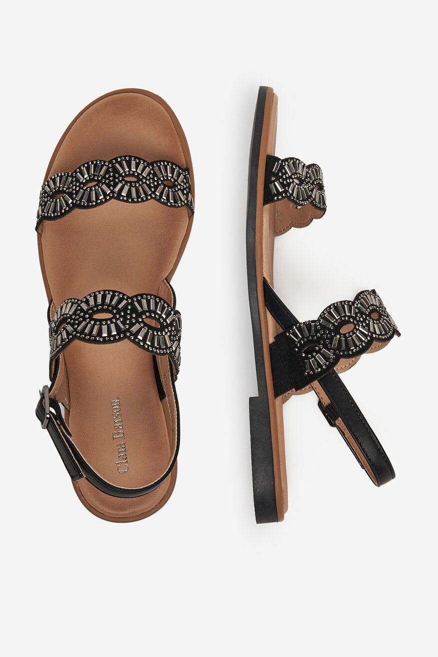 Sandale Clara Barson NEGRU - 5904862307695