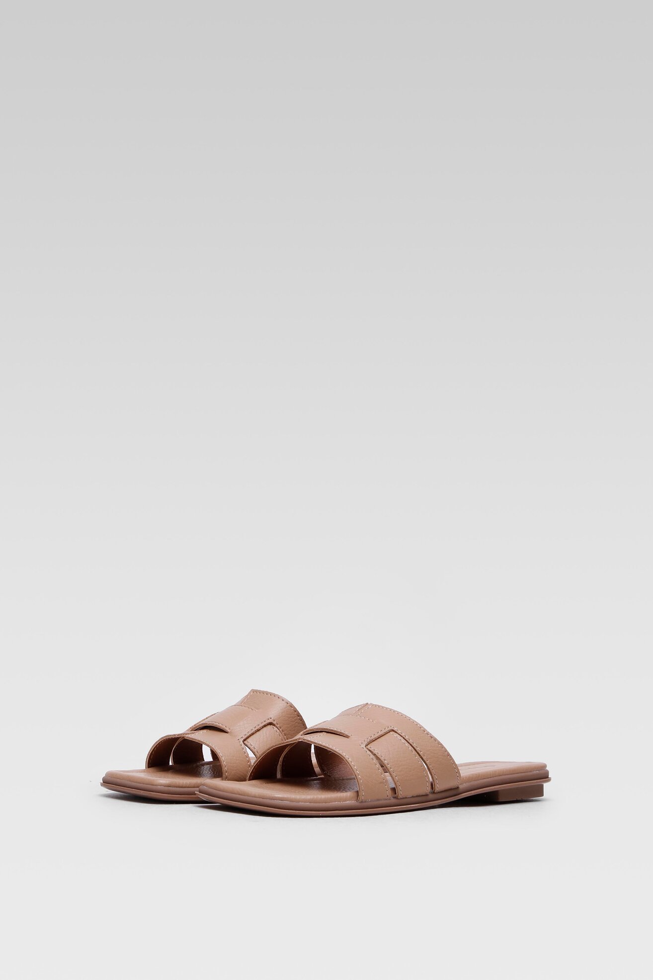 Klapki Quazi WS5687-10 Beżowy