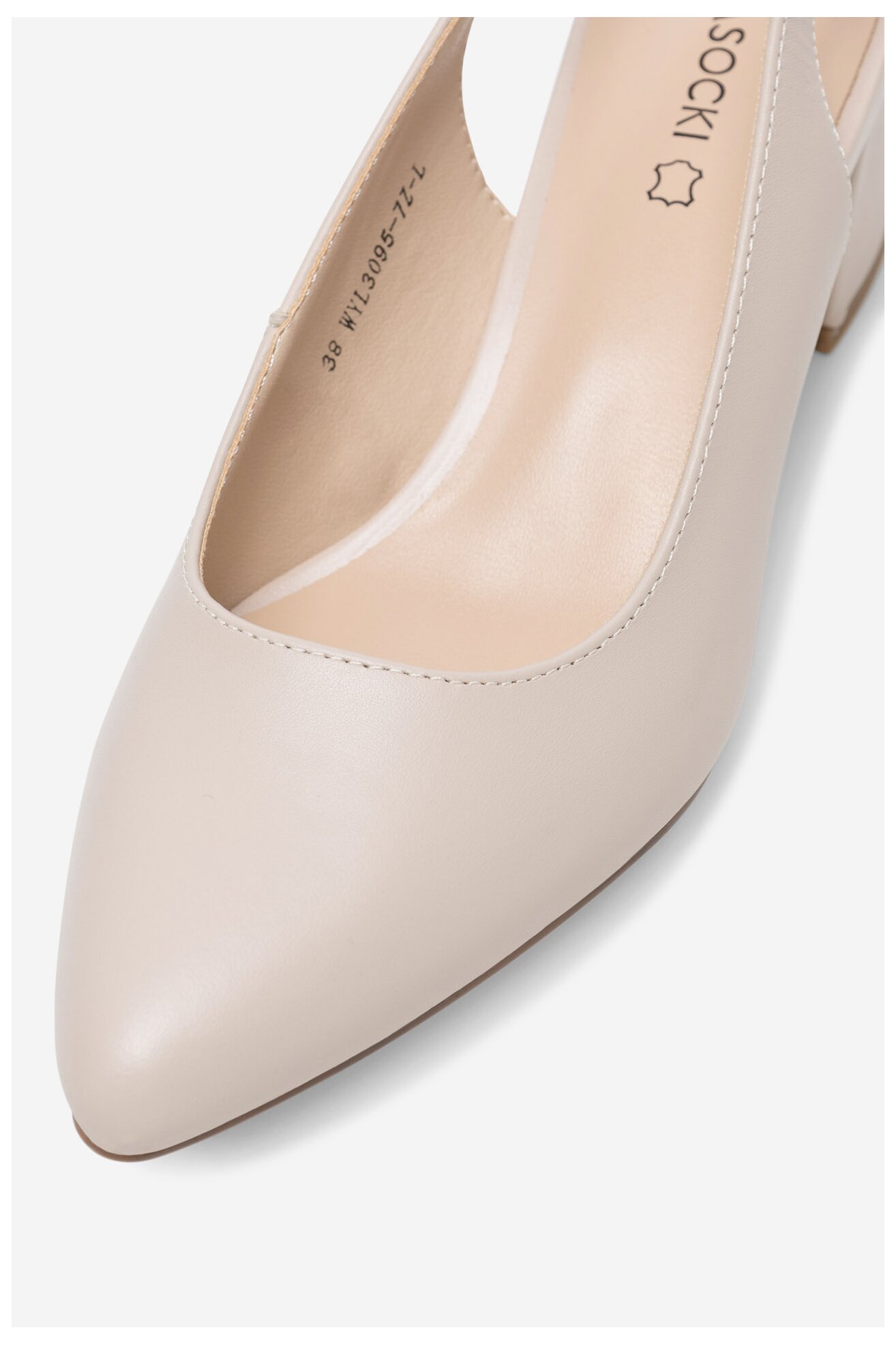 Czółenka Lasocki WYL3095-7Z-L Beżowy