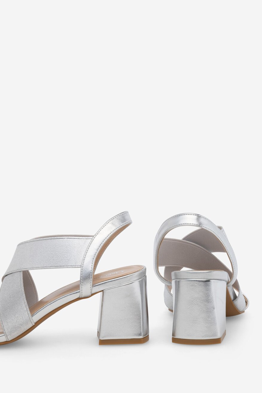 Сандали Clara Barson СРЕБРИСТ - 5905588573852