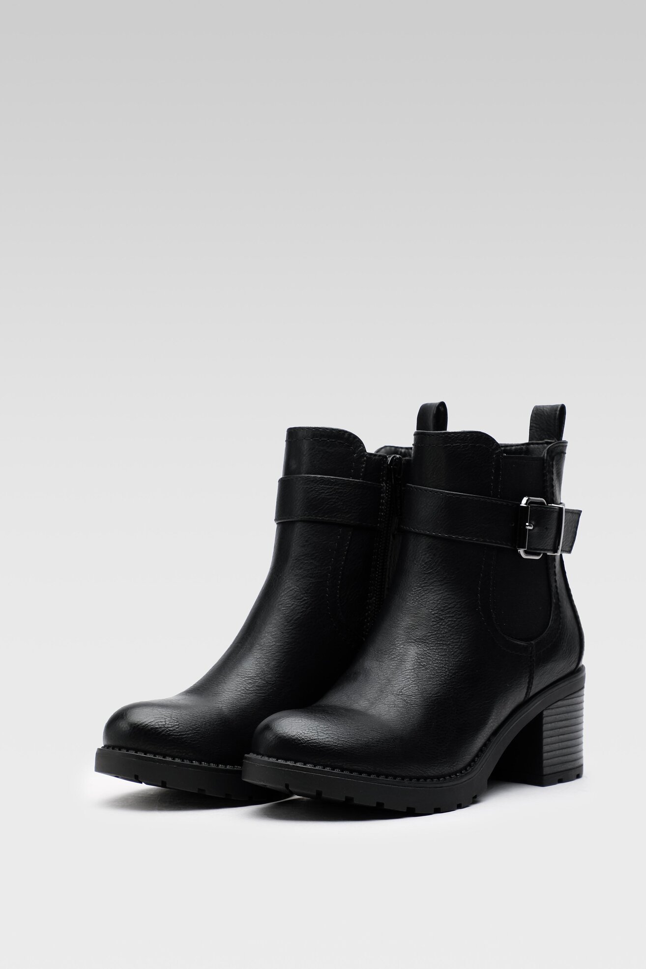 Botki Clara Barson WS2265-07 Czarny