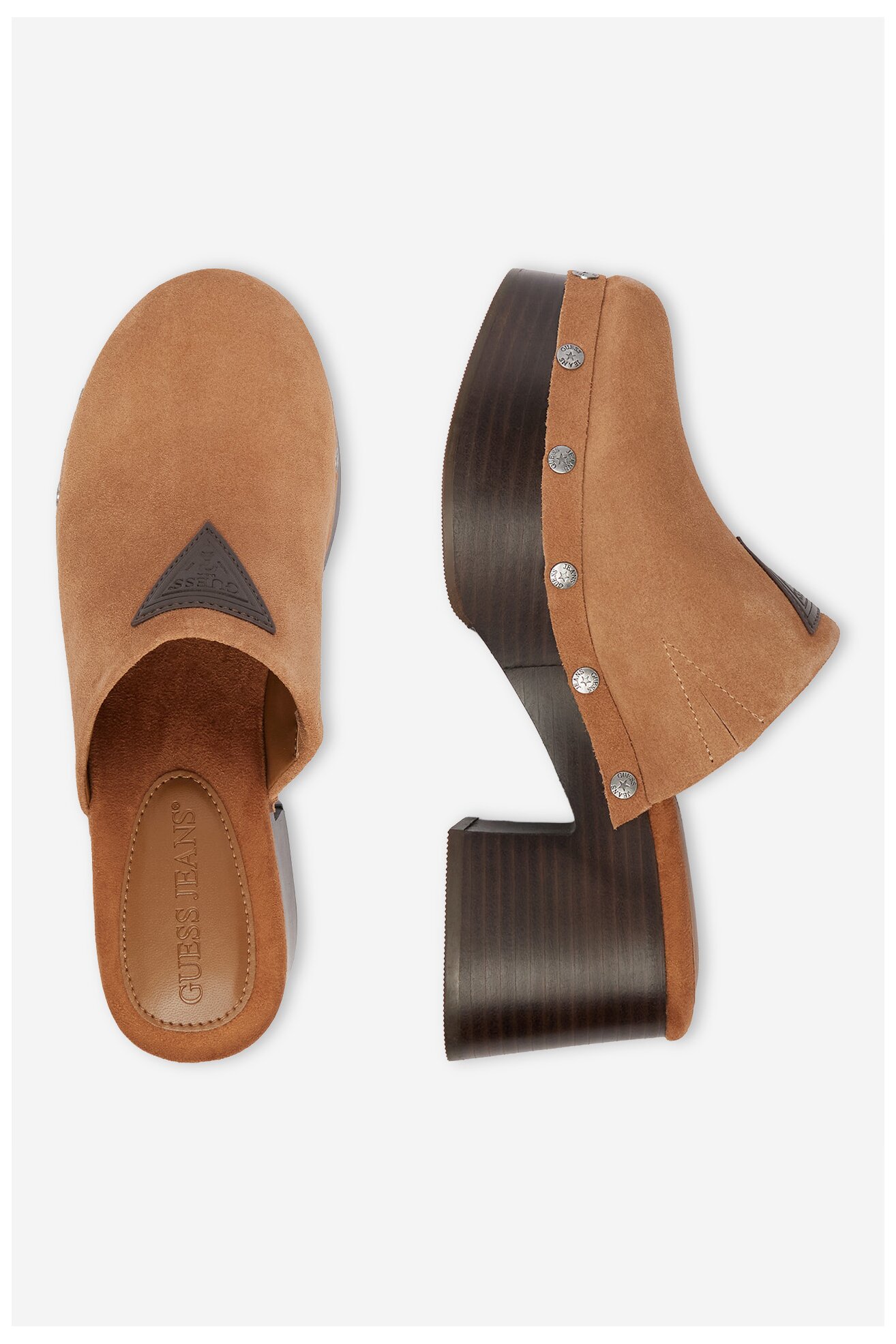 Шльопанець GUESS JEANS EO-JDGJ66-4 СВІТЛО-КОРИЧНЕВИЙ