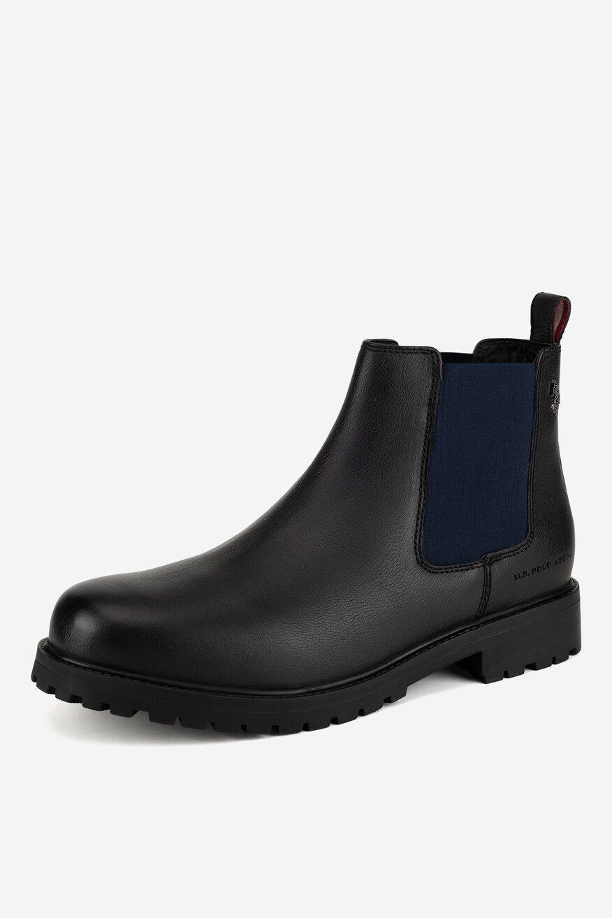 
                U.S. POLO ASSN. - Sztyblety skórzane ocieplane - 5903419653414