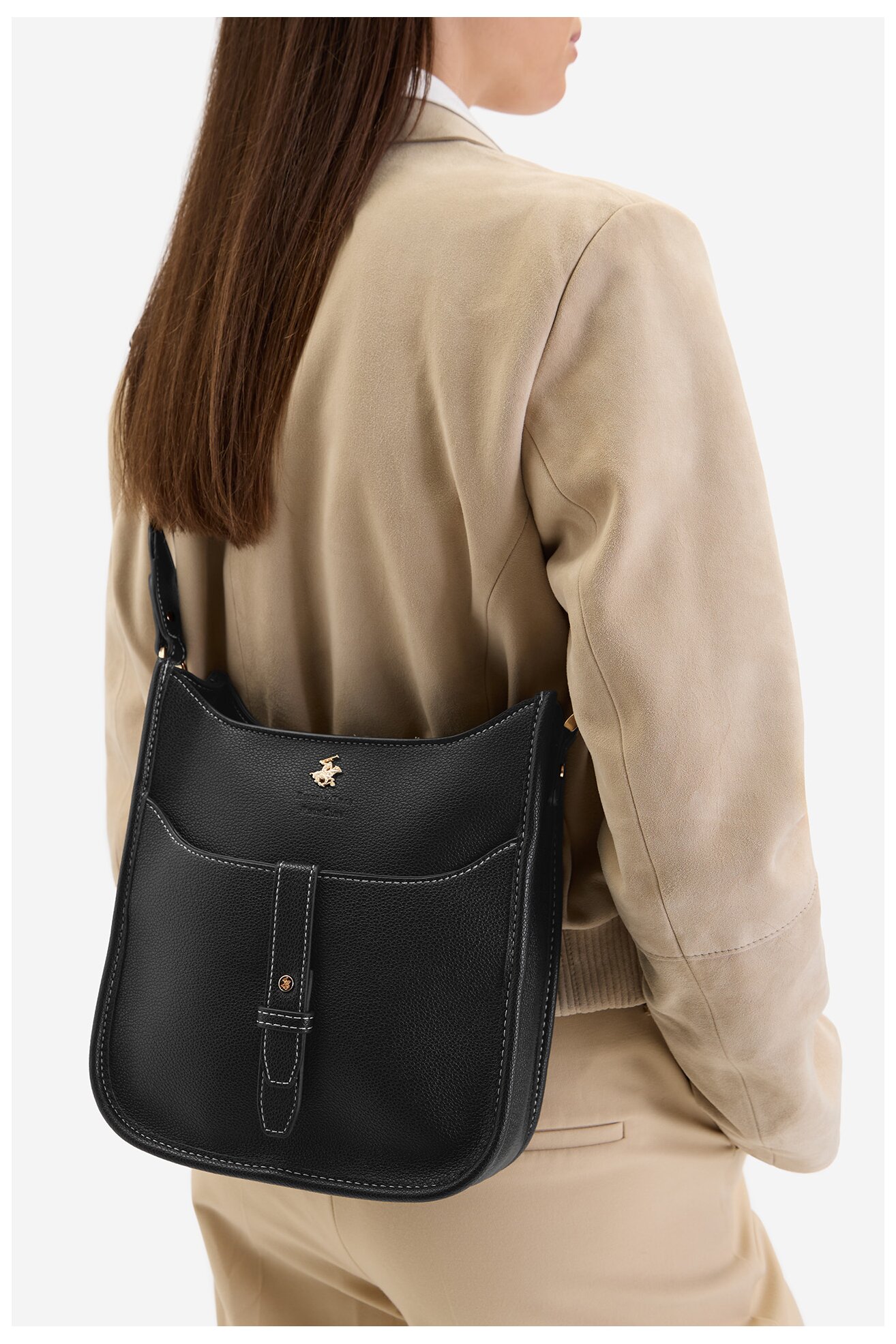 Torebka Beverly Hills Polo Club CEO-BHPC-C-016-07 Czarny