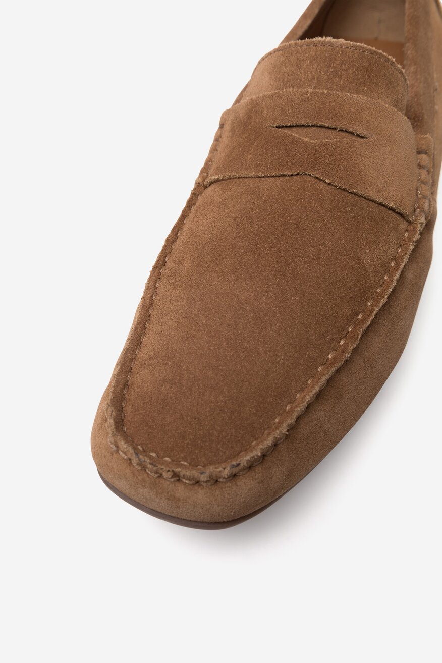 Lasocki - Mokasyny zamszowe - 5905588479857