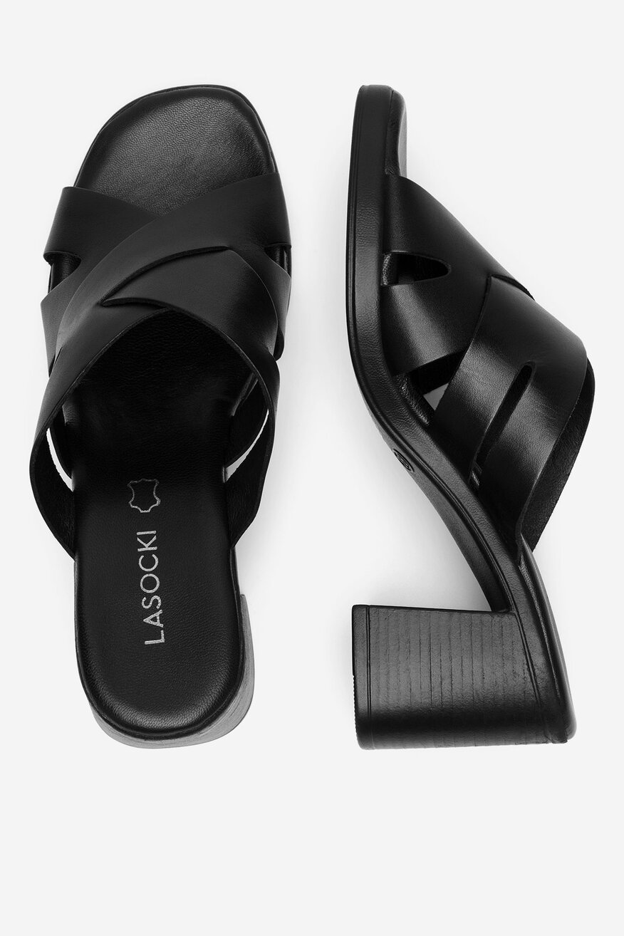 
                Шльопанець Lasocki ЧОРНИЙ - 5905588689379