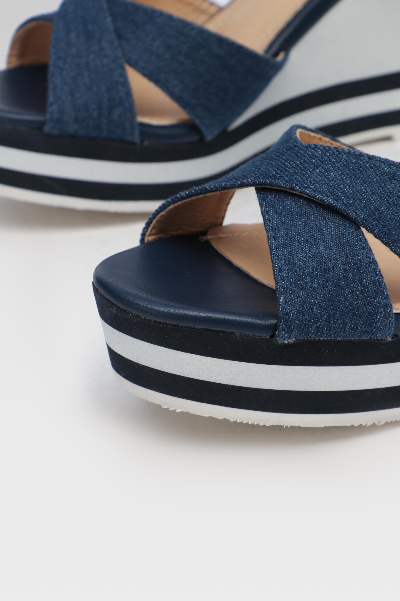 Sandały Jenny Fairy LS5433-01 Jeansowy