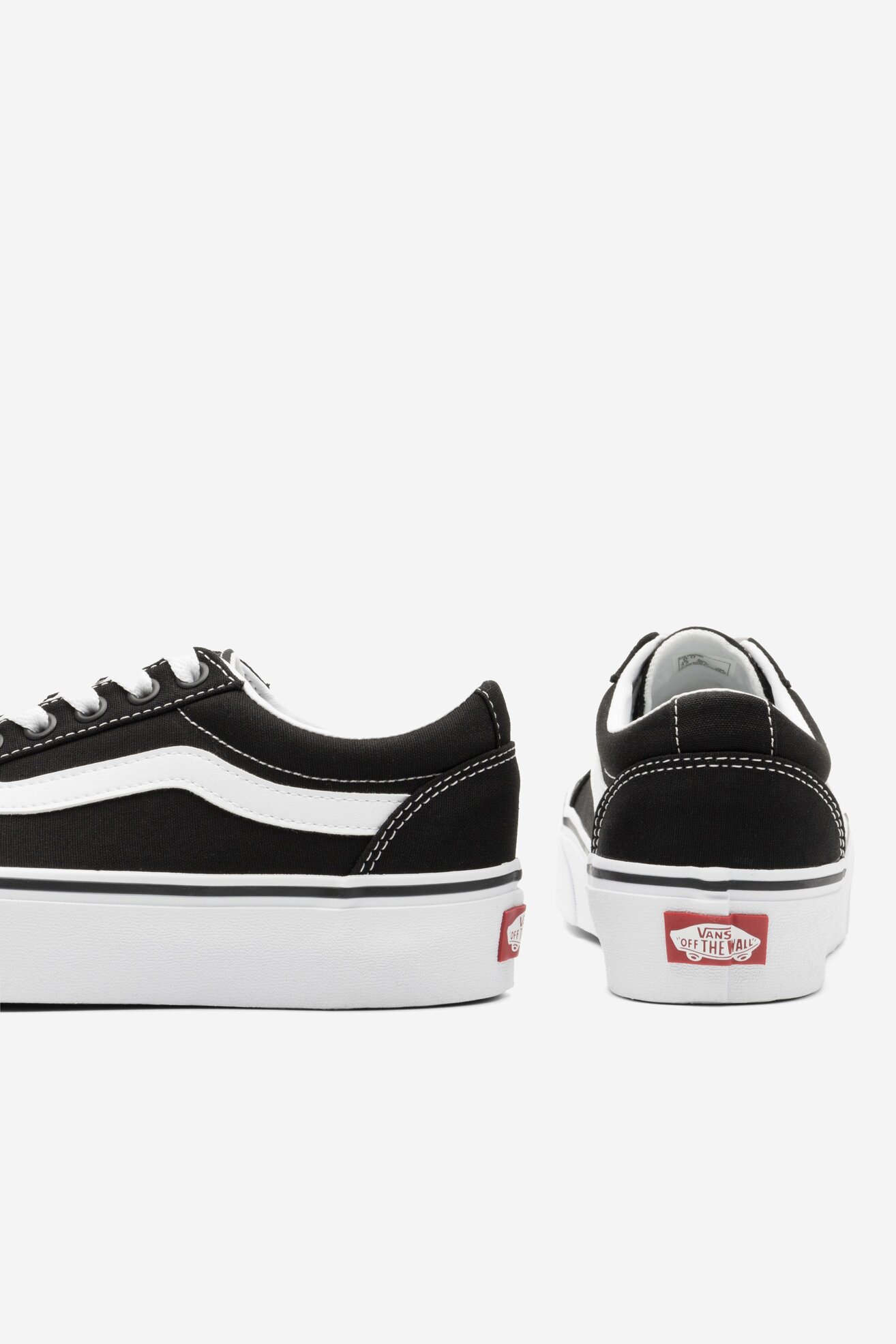 Pantofi pânză Vans WARD PLATFORM VN0A3TLC1871 NEGRU