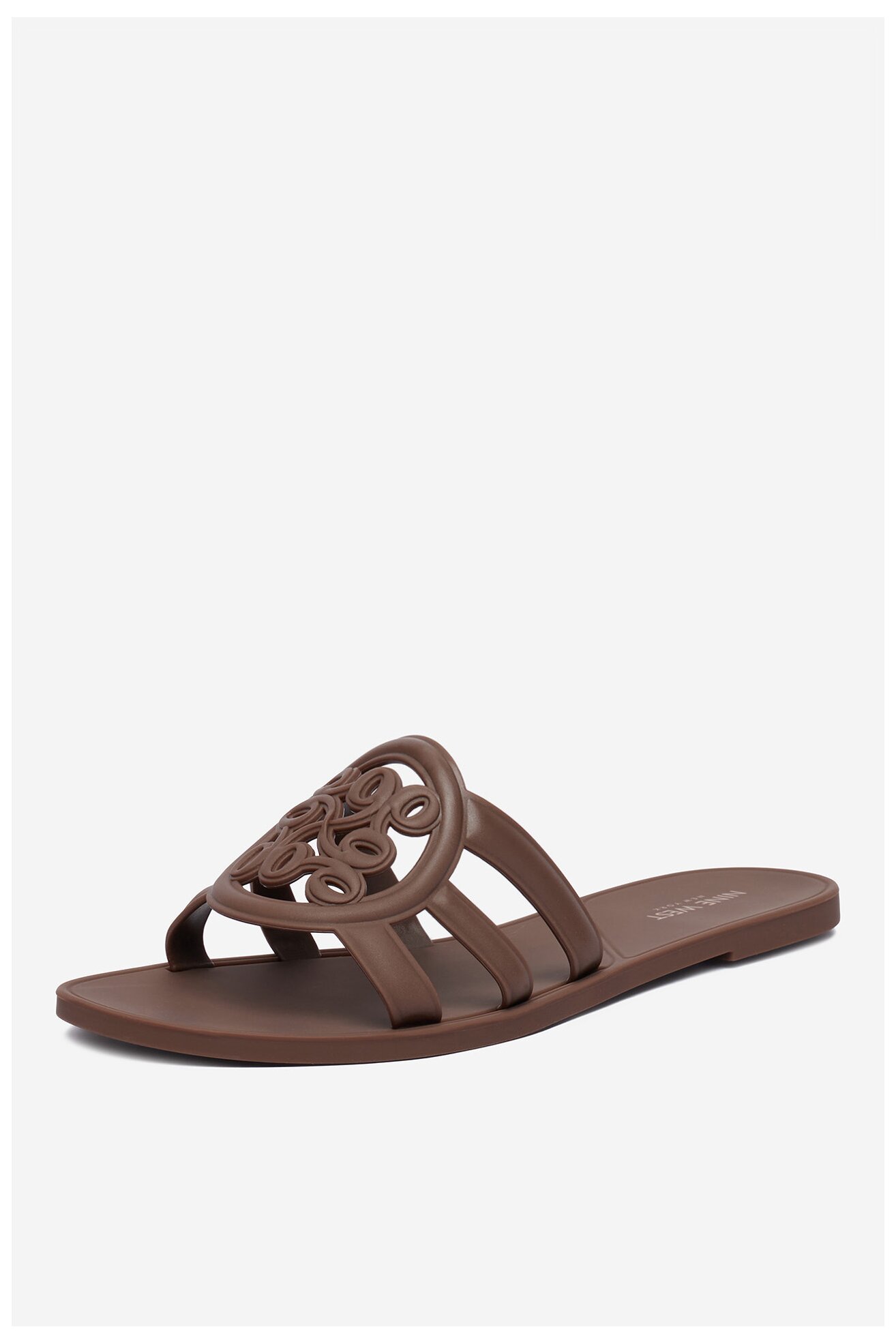 Klapki NINE WEST CEO-CT1120 Brązowy jasny